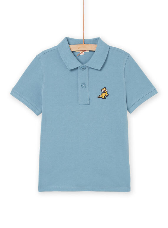 Polo en piqué avec badge dinosaure ROJOPOL5 / 23S90274POLC219