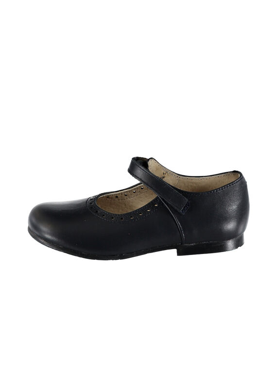 Babies cuir marine enfant fille GFBABSONIA / 19WK35B2D13070