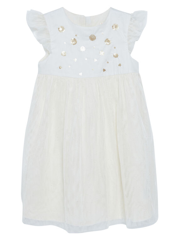 Robe à empiècement  brodé JAWEROB2 / 20S90192ROB001