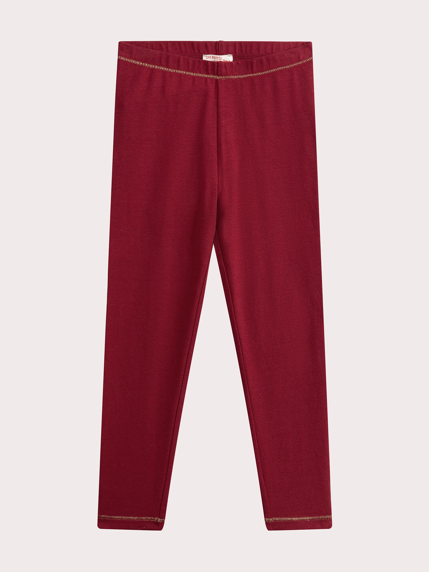 Legging rouge fille clearance
