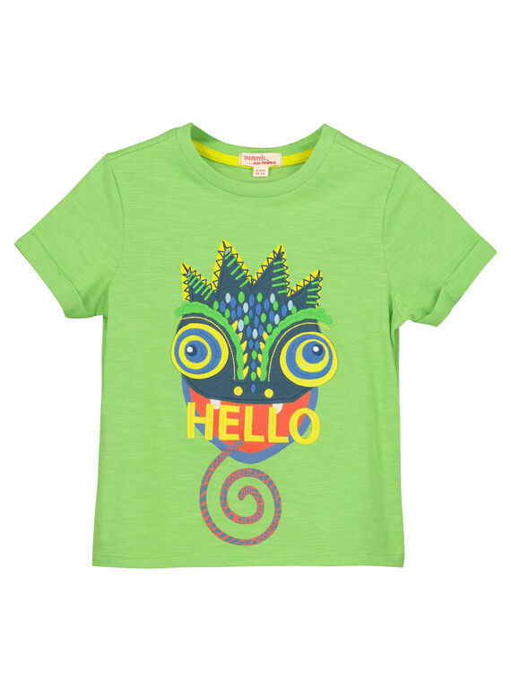 Tee-shirt imprimé garçon FOYETI7 / 19S902M7TMC603
