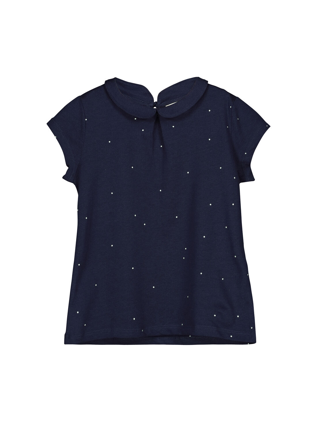 Tee shirt col Claudine fille