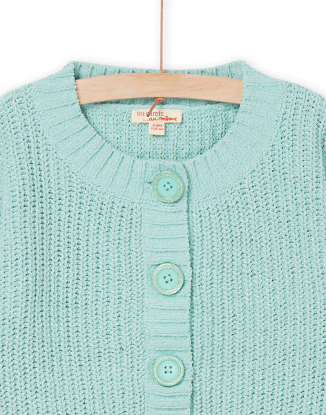 Cardigan uni vert RAJOCAR4 / 23S90174CAR614