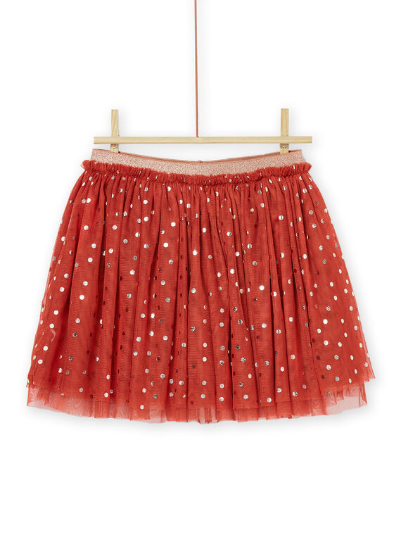 Jupe en tulle à imprimé pois PAPRAJUP2 / 22W901S1JUP410