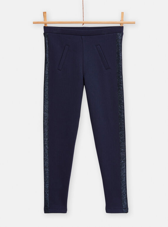 Pantalon Bleu nuit TAJOMOL1 / 24S901B1PANC205