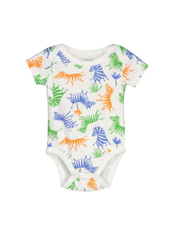Body manches courtes bébé garçon FEGABODZEB / 19SH1452BDL099