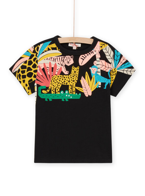 T-shirt à motifs jungle ROJUNTI1 / 23S902U2TMCC243