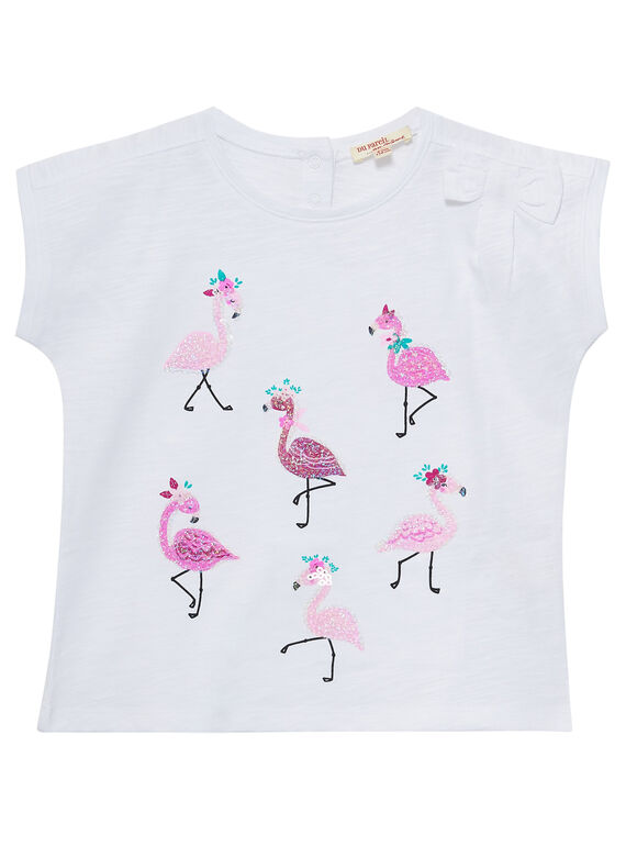 Tee Shirt Manches Courtes Blanc JAPOETI1 / 20S901G2TMC000