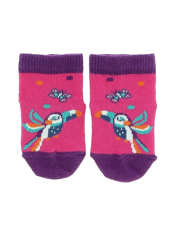 Chaussettes mi-hautes bébé fille CYIGAUCHO / 18SI09L3SOQ304