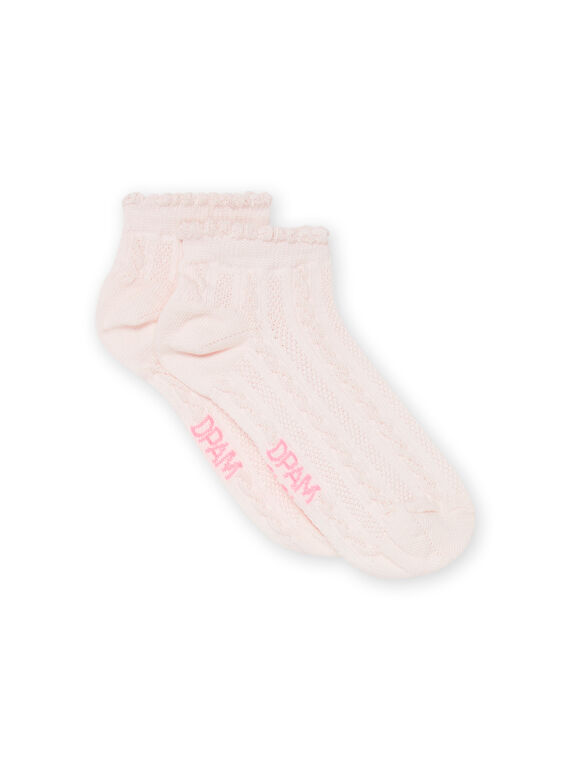 Chaussettes blanches RYAJOSCHO2B / 23SI0195SOQD327