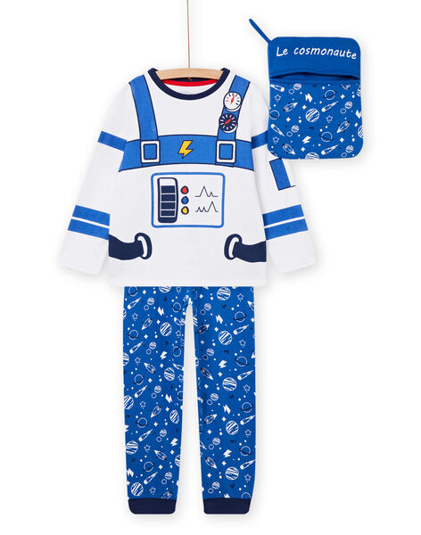Ensemble pyjama cosmonaute enfant garçon NEGOPYJMAN1 / 22SH12F1PYG000
