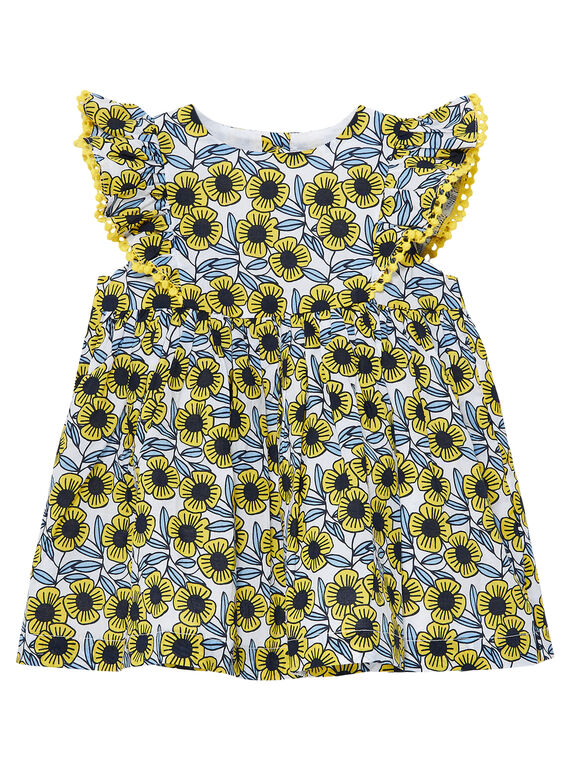 Robe imprimée bébé fille JITROROB2 / 20SG09F3ROB000