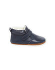 Chaussons en cuir souple PUCHOSFUR / 22XK3851D6P070