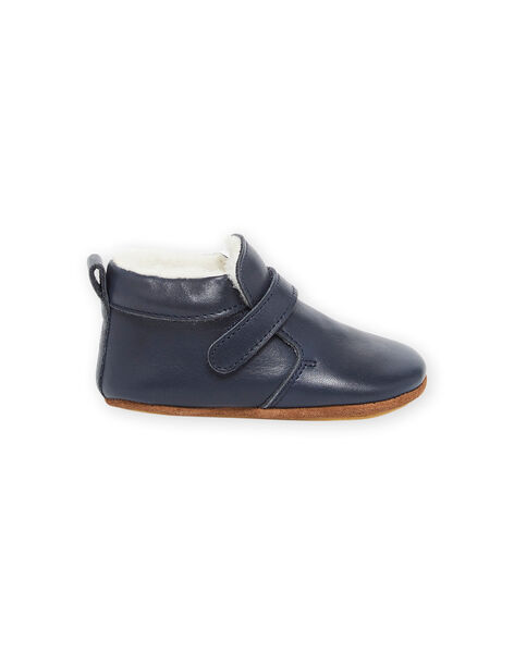 Chaussons en cuir souple PUCHOSFUR / 22XK3851D6P070