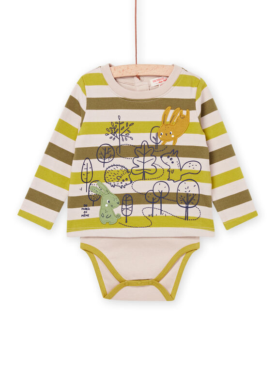 Body 2 en 1 rayé PURHUBOD / 22WG10Q1BODG604