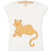 Tee Shirt Manches Courtes Ecru