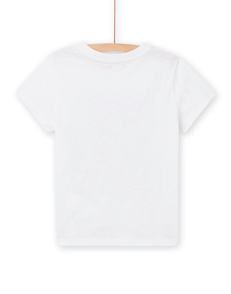 T-shirt blanc à motif koala fantaisie enfant garçon NOJOTI4 / 22S90273TMC000