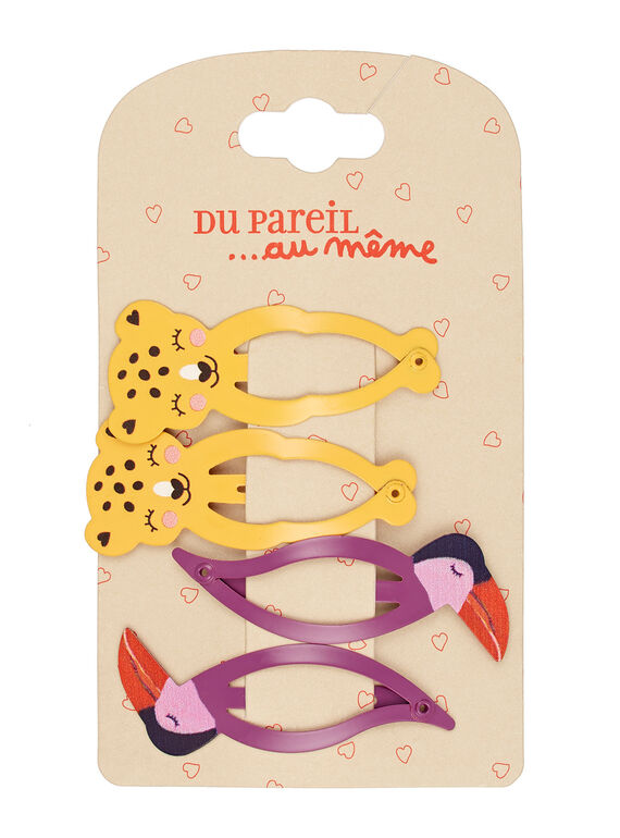 Barette Jaune JYASAUCLIC2 / 20SI01W8BRT104