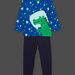 Pyjama à motif crocodile et à imprimé phosphorescent
