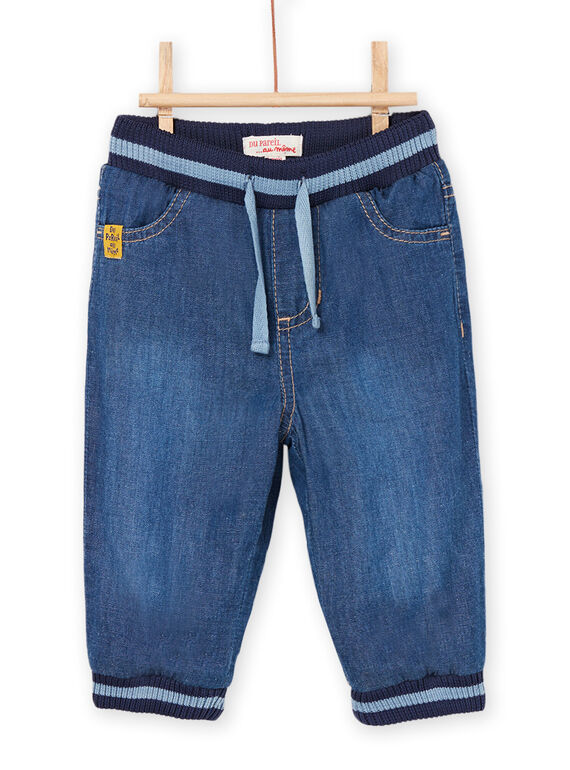 Pantalon en light denim uni PUJOJEAN / 22WG10D1JEAP274