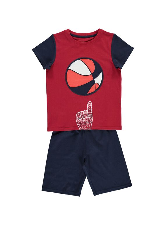 Pyjama en coton garçon CEGOPYCBASEX / 18SH124CPYJ510