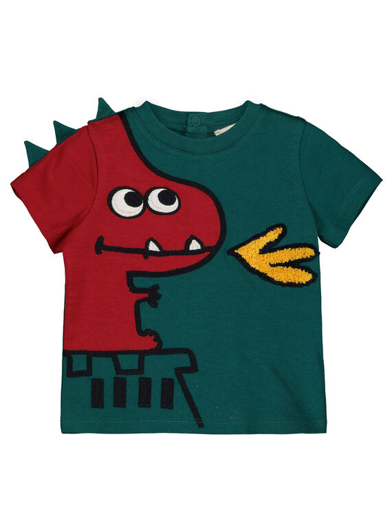 Tee-shirt manches courtes imprimé garçon GUVETEEEX / 19WG1021TMC608