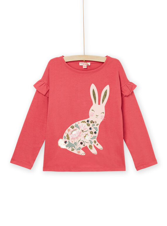 T-shirt manches longues motif lapin PARHUTEE1 / 22W901Q3TMLD305