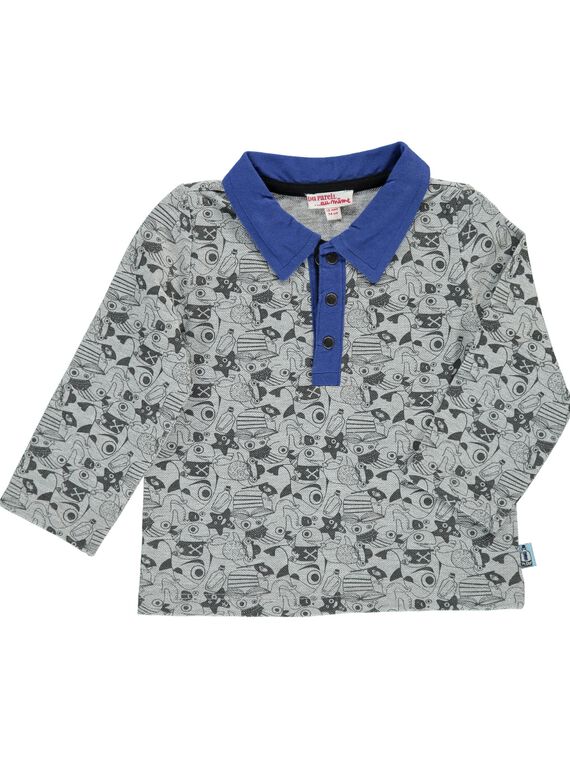 Polo manches longues bébé garçon CUBENPOL / 18SG10G1POL099