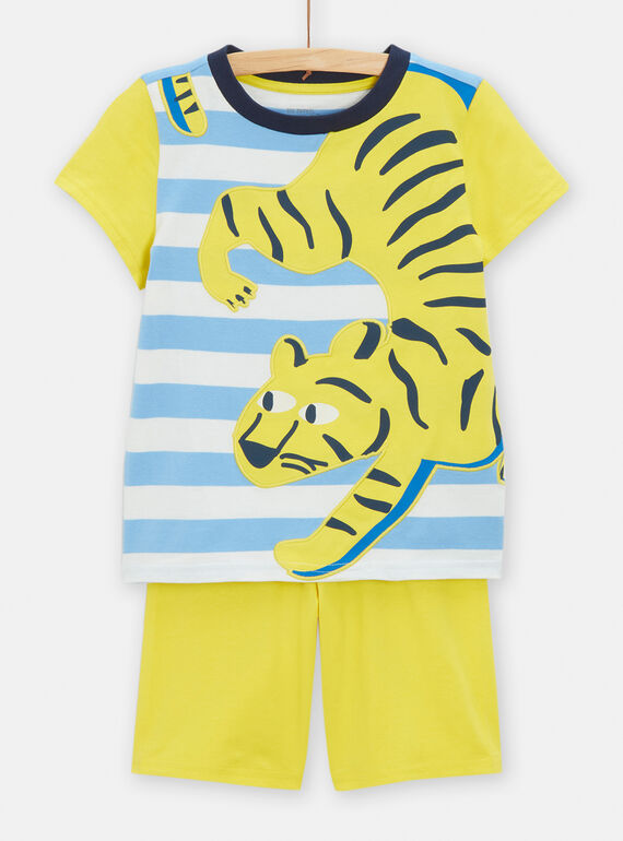 Pyjama animation tigre pour garçon TEGOPYCRAY / 24SH1254PYJ001