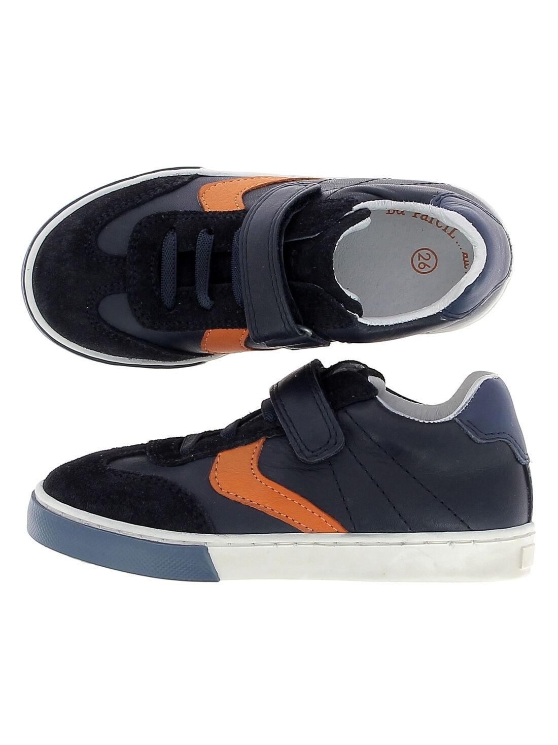 Tennis de ville en cuir garcon 50 DPAM