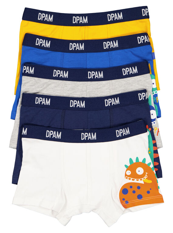 Lot de 5 boxers / Semainier de boxers GEGOBOXSEM2 / 19WH1263BOX000