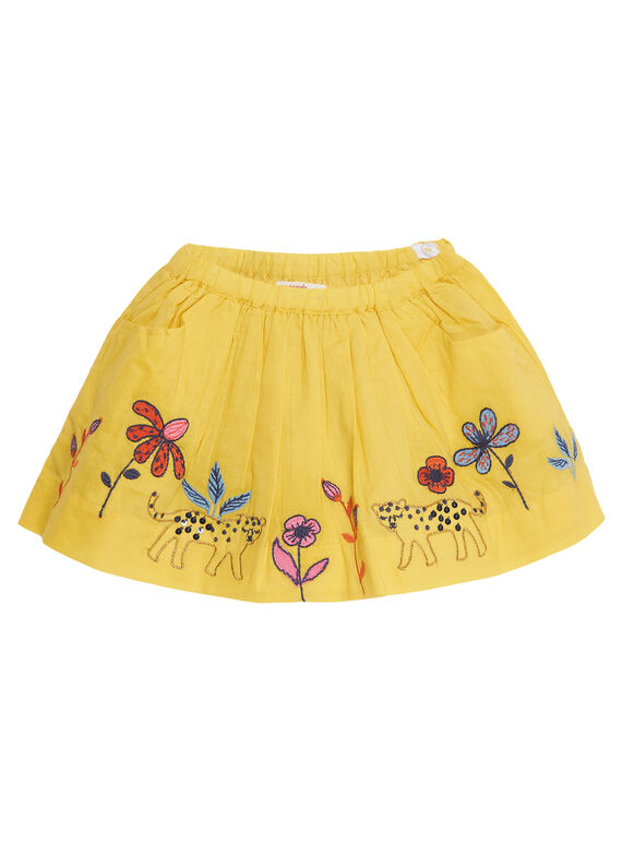 Jupe Jaune JATROJUP1 / 20S901F1JUPB102