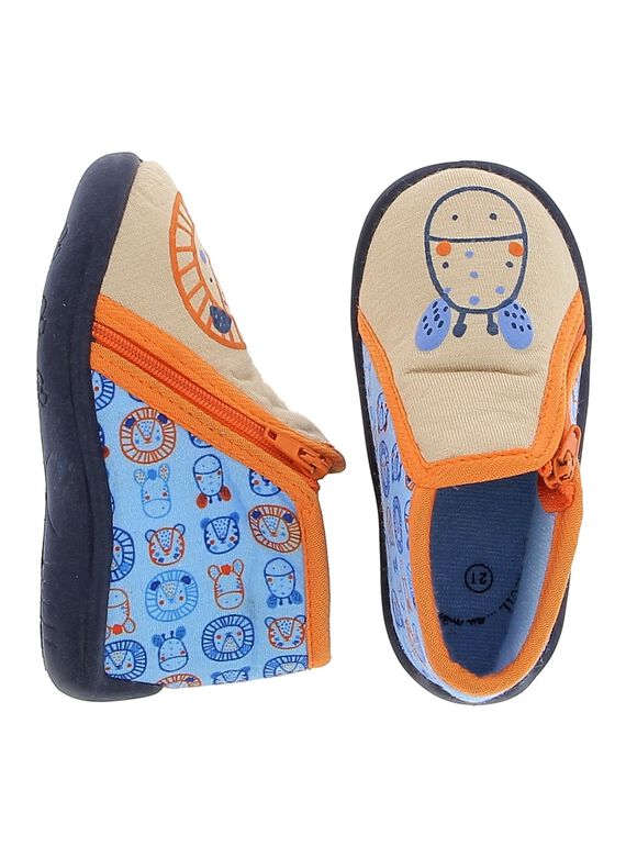 Chausson bottillon bébé garçon CBGBOTZEBR / 18SK38X4D0A080