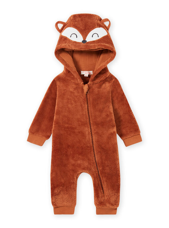Combinaison à capuche renard bébé garçon MUSAUCOM / 21WG10P1CBLI803