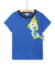 Tee Shirt Manches Courtes Bleu NOGATI3 / 22S902O1TMC702