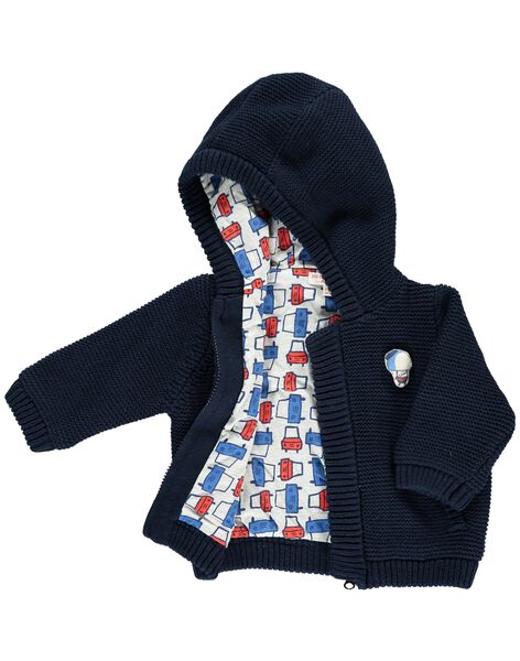 Gilet A Capuche Bebe Garcon Manteau Blouson Pilote Bebe Dpam