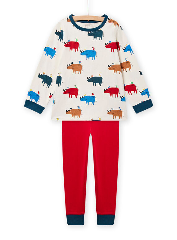 Pyjama Ecru NEGOPYJRINO / 22SH12G8PYJ003