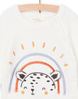 Gilet à imprimé arc-en-ciel ROU1GIL / 23SF0561GIL000