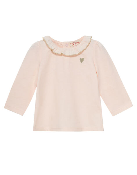 Brassiere Manches Longues Rose Pale Layette Fille Duo T Shirt Bebe Dpam Brassiere Manches Longues Rose Pale Layette Fille Duo T Shirt Bebe Dpam