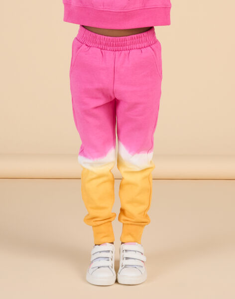 Jogging rose, blanc et orange RADAYPANT2 / 23S901M1PAND332