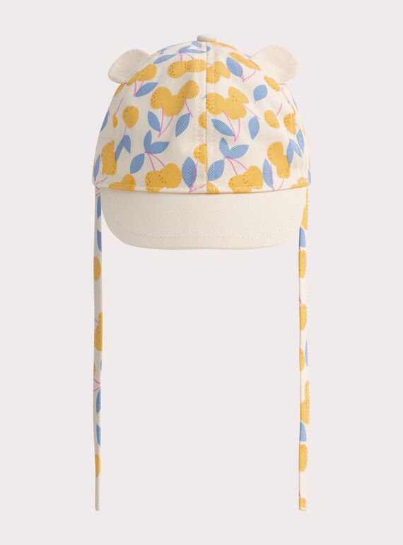 Casquette imprimée fruits pour bébé fille WYIJACHA2 / 25SI09H1CHA003