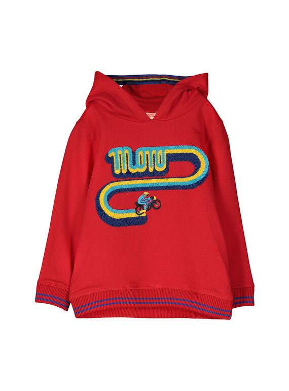 Sweat à capuche garçon FOCOSWE / 19S90281SWEF505