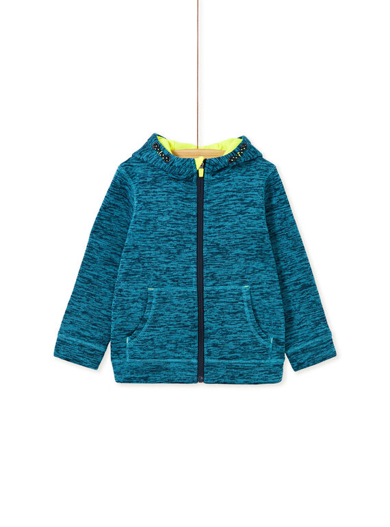 Gilet vert garçon en matière tecnique  KOJOGITEK1 / 20W90252D52C200