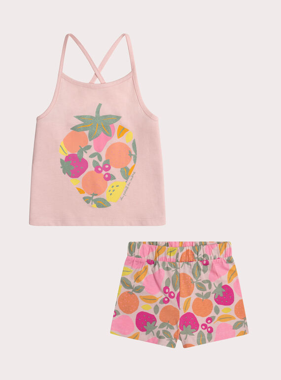 Pyama fruit pour enfant fille WEFAPYJFRA / 25SH11V3PYJ309