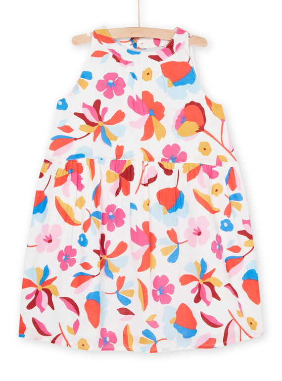 Robe multicolore à découpe au dos RAJUNROB3 / 23S901U1ROB001