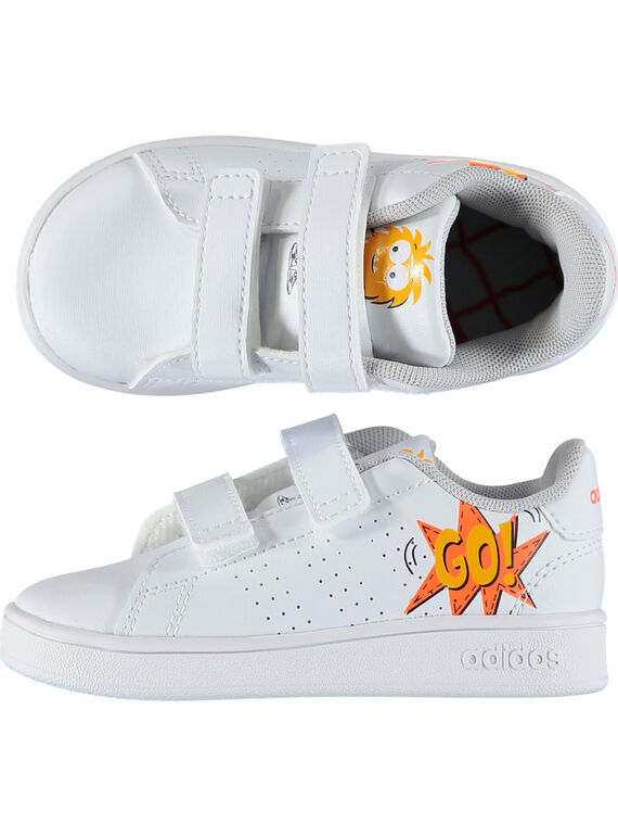 Basket blanche bébé garçon Advantage Clean ADIDAS GBGEF0305 / 19WK38P1D35000