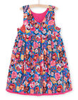 Robe bleu et rose réversible RAJUNROB2 / 23S901U2ROBC209