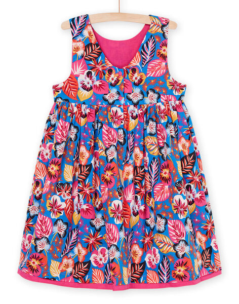 Robe bleu et rose réversible RAJUNROB2 / 23S901U2ROBC209