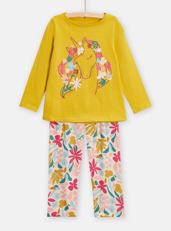 Pyjama Vert TEFAPYJFLO / 24SH1145PYJ633