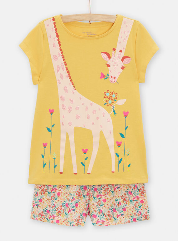Pyjama Jaune TEFAPYJGIR / 24SH1154PYJ104
